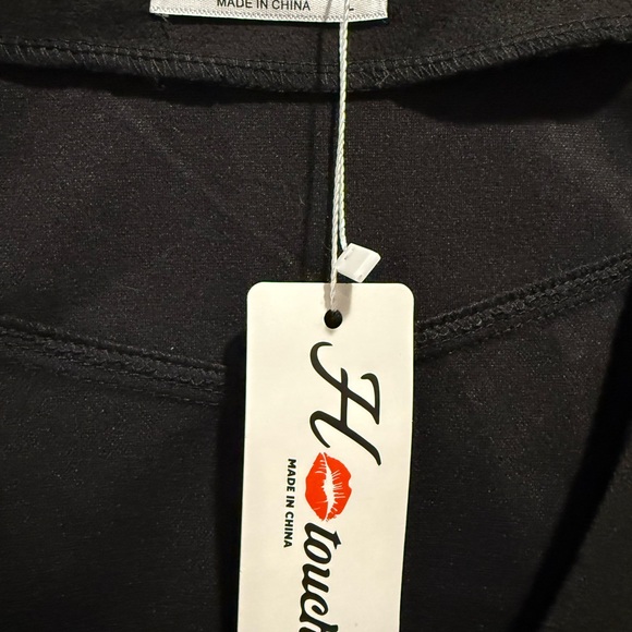 Black Fringe Vest by Hot Touch - Picture 4 of 7